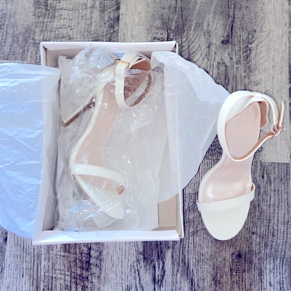 Brand New White Heels